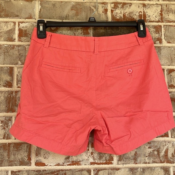 J. Crew Women's Coral Chino Shorts - Picture 5 of 8